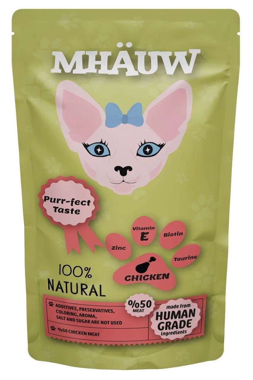 MHAUW CHICKEN 80 G X 24