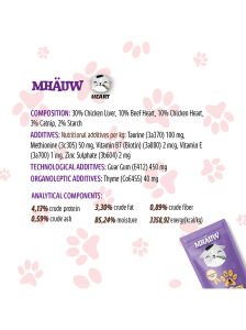 MHAUW HEART  80 G X 24