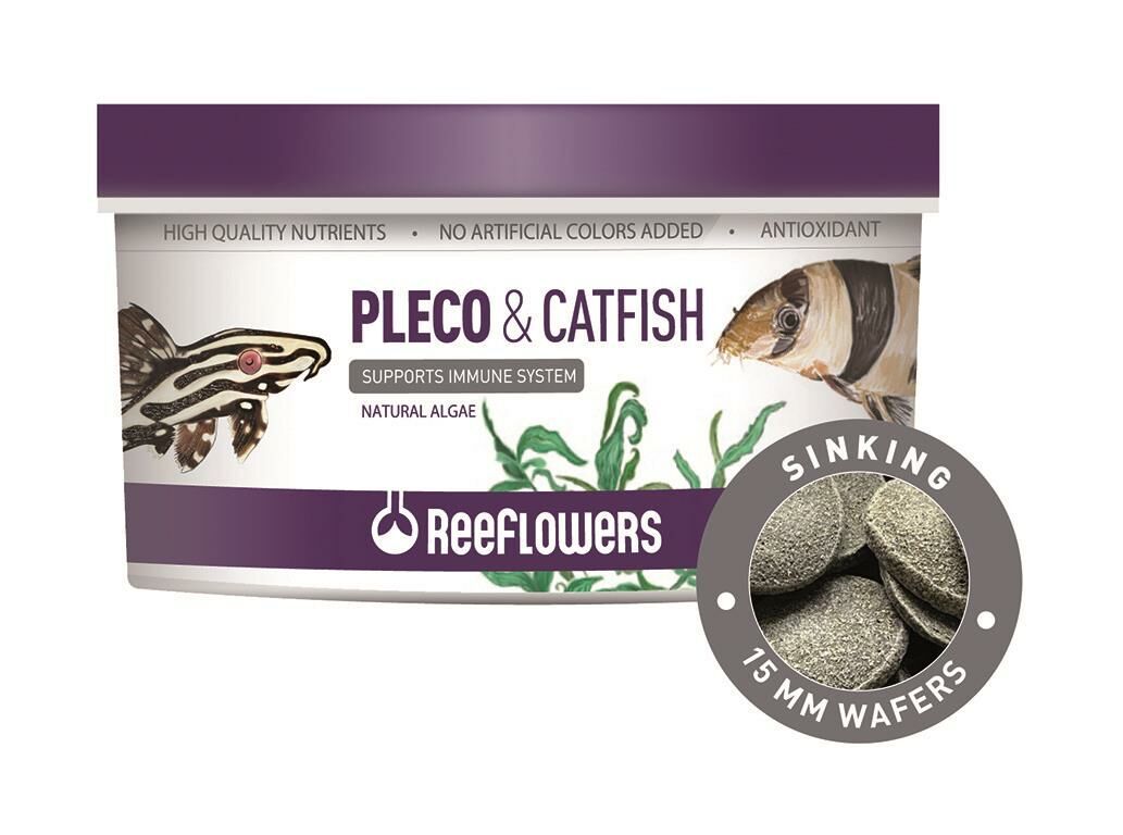 PLECO & CATFISH WAFERS 15 MM 250 ML