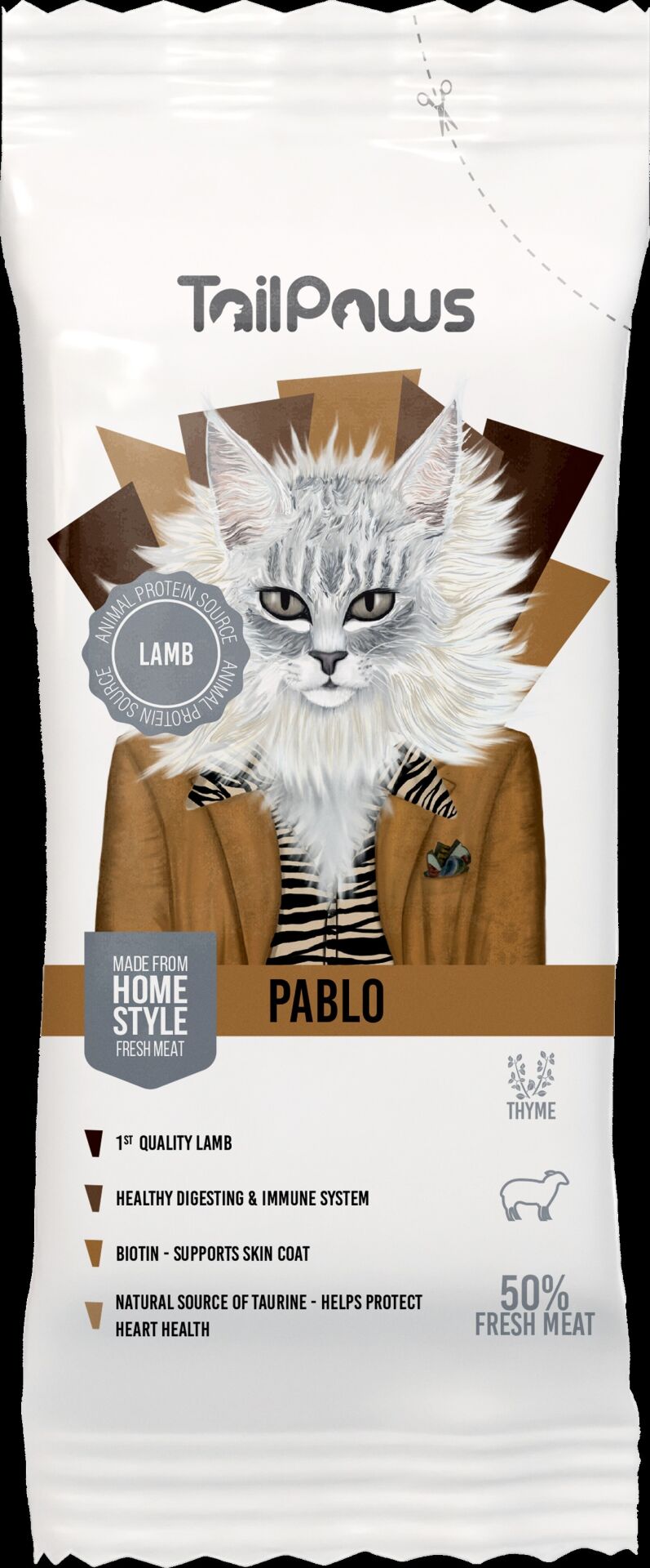 PABLO - HEART 80 g POUCH