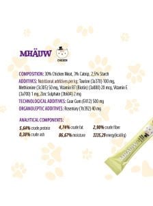 MHAUW CHICKEN 15 g x 4