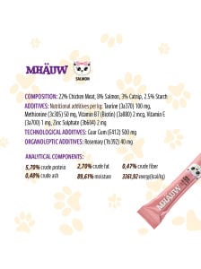 MHAUW SALMON 15 g x 4