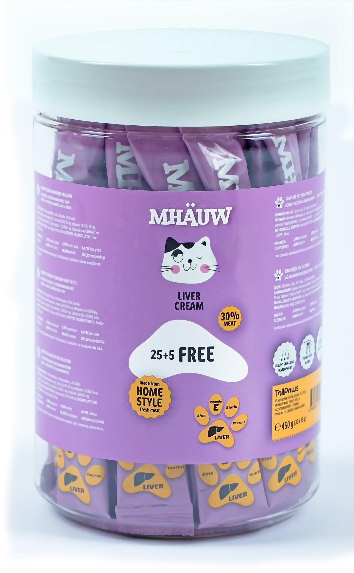 MHAUW LIVER 15 g x 30 (KAVANOZ)