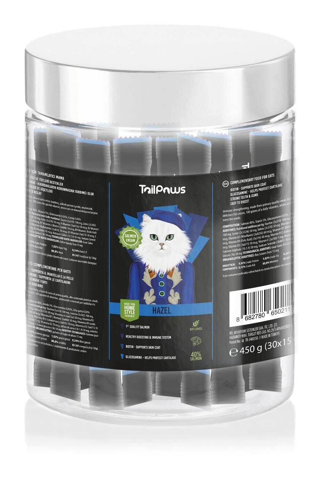 HAZEL - FISH 15 g x 30 (KAVANOZ)