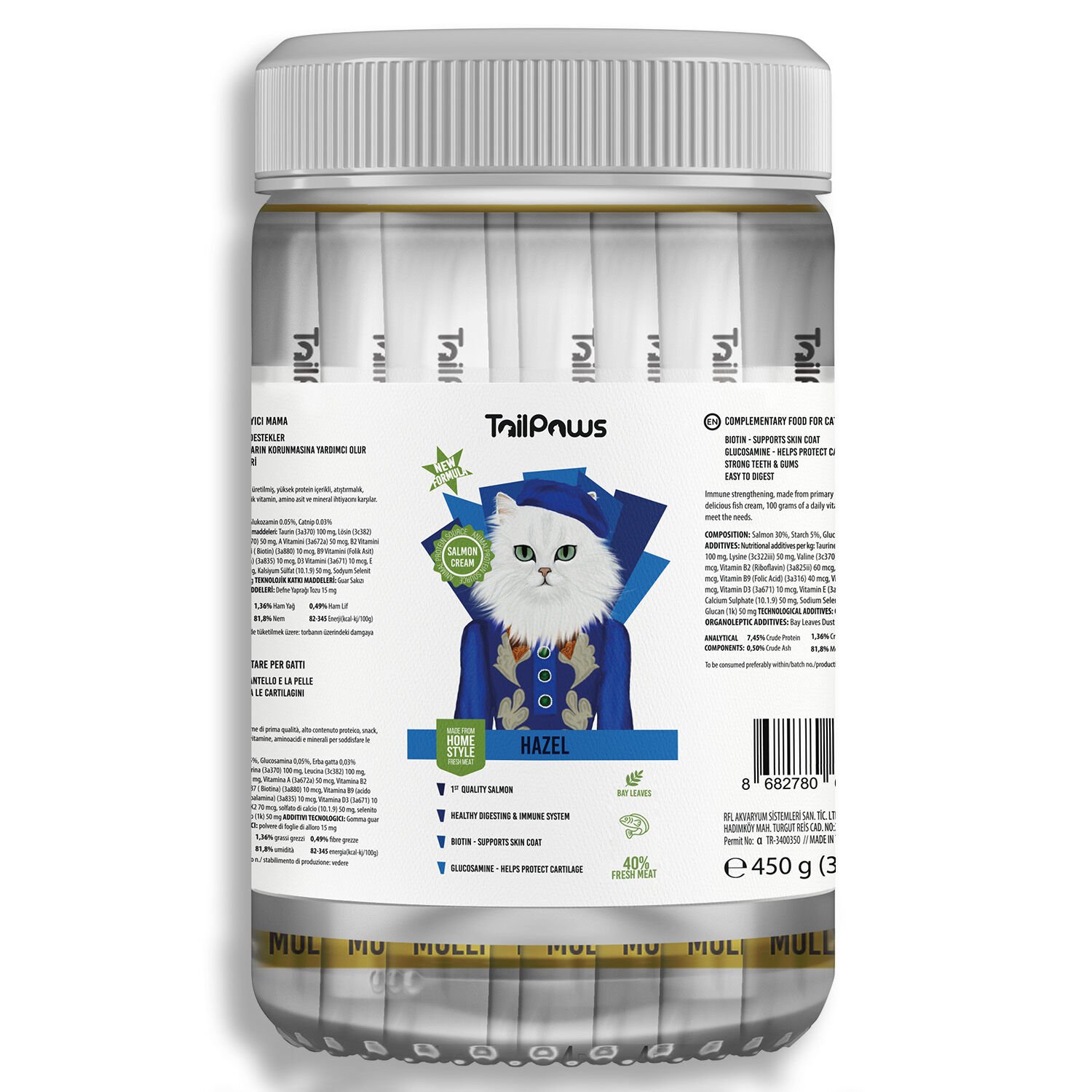 HAZEL - FISH 15 g x 30 (KAVANOZ)